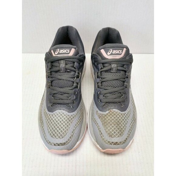 ASICS Women's Gt-2000 6 Grey /Peach /Carbon Running Shoes Size 7.5 M (B) T855N - Picture 3 of 7